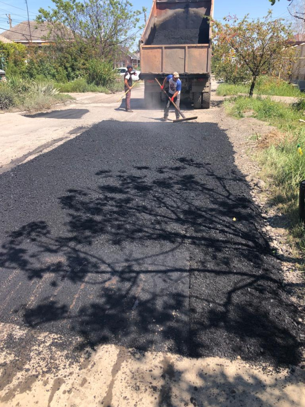 В Батайске продолжается ремонт дорог