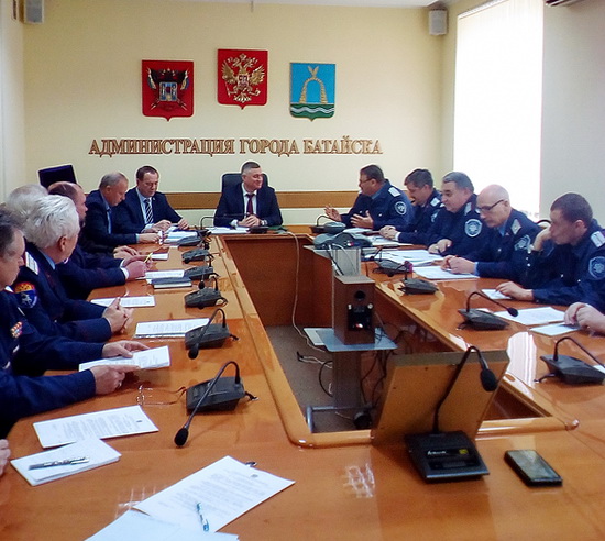 В Батайске состоялось заседание Совета атаманов Ростовского округа Всевеликого Войска Донского 