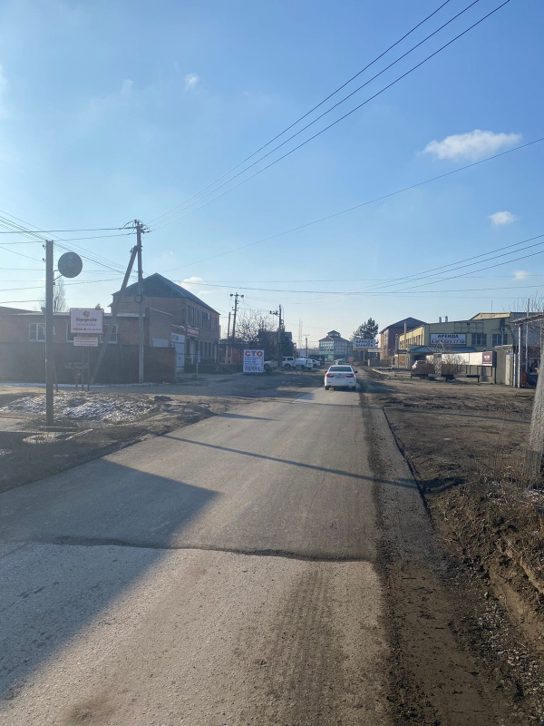 В Батайске отремонтировали дорогу по улице Рыбной и улице Пушкина