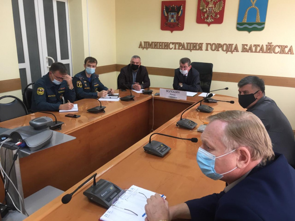 В Батайске состоялось заседание комиссии по предупреждению и ликвидации чрезвычайных ситуаций