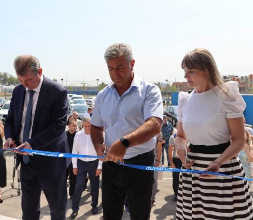 Роман Волошин и Самвел Аракелян открыли новый спортивный комплекс