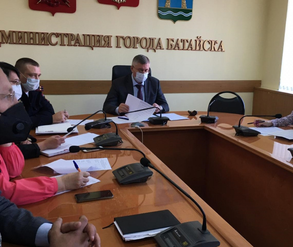 Очередное заседание городского штаба по коронавирусу состоялось в Батайске
