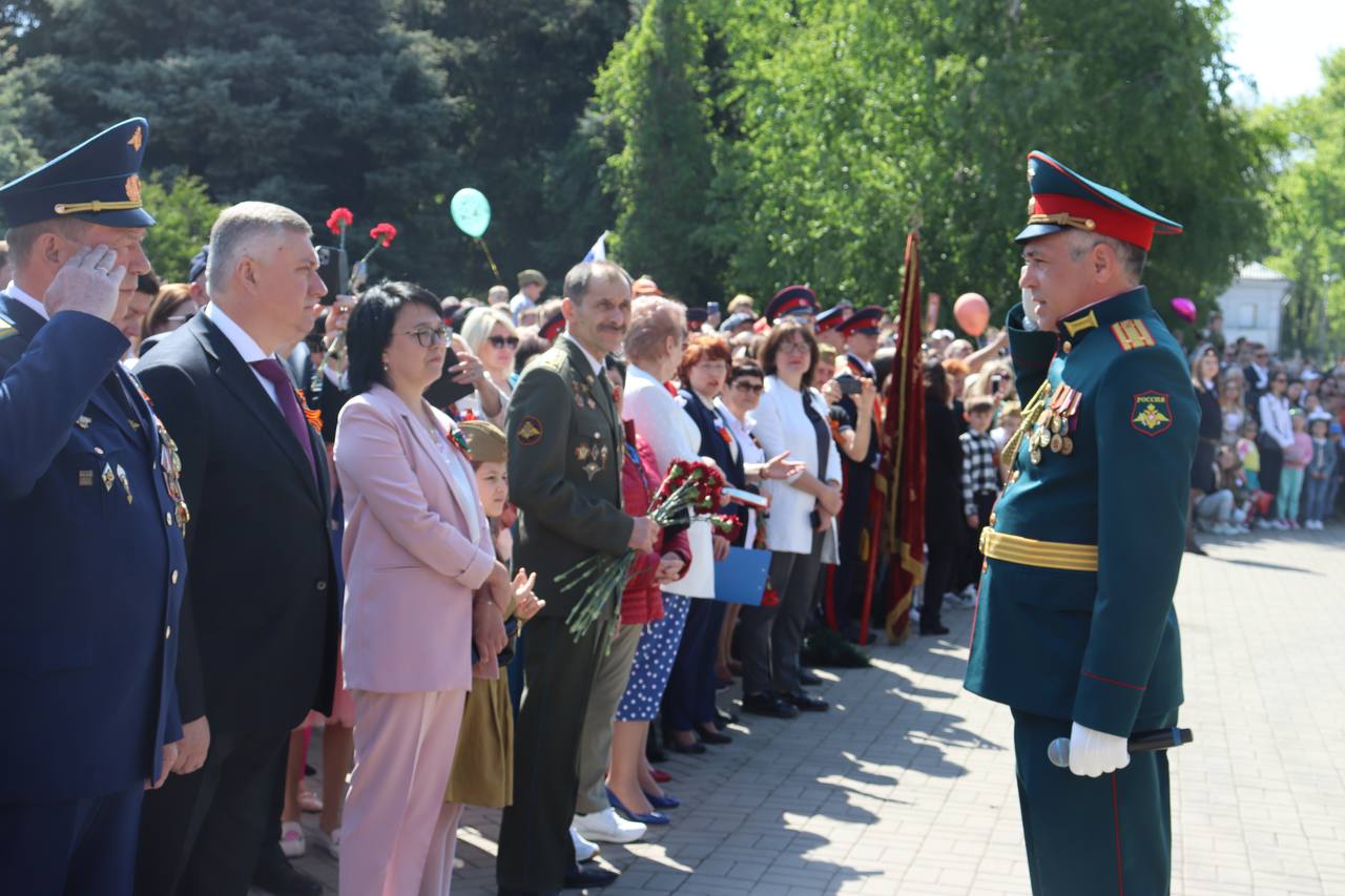 Геннадий Павлятенко принял участие в праздновании 77-й годовщины Великой Победы