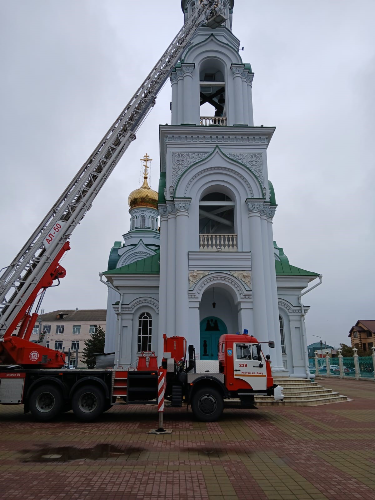 МБУ «Защита» оказывает помощь епархии