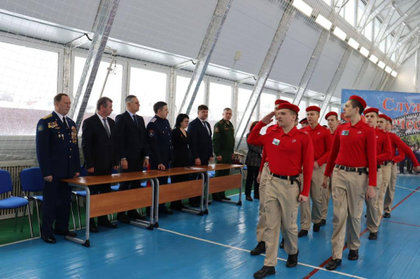 В Батайске прошли городские военно-спортивные соревнования «Служу Отечеству»