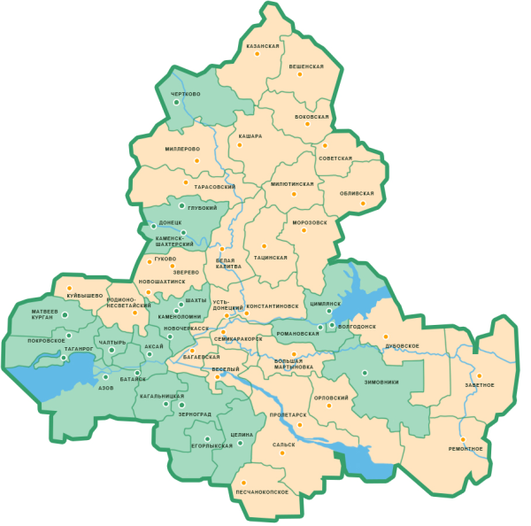Инфраструктура пространственных данных Ростовской области