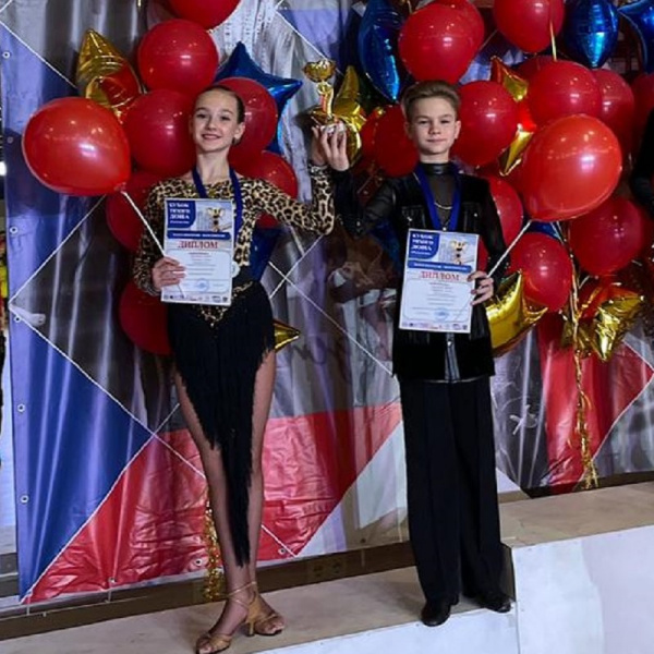 Юниоры Батайска - призеры турнира по спортивным бальным танцам