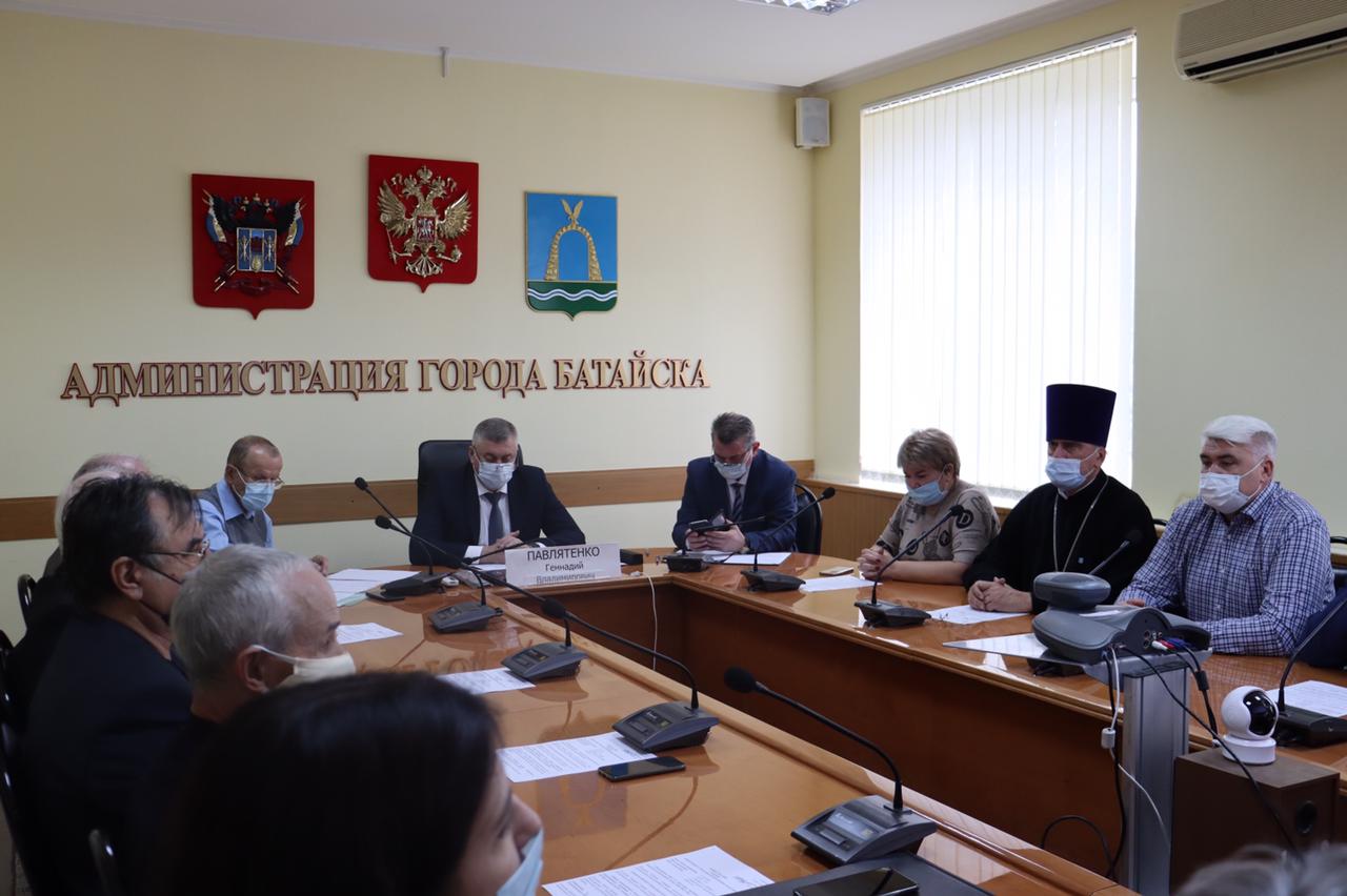 В Батайске состоялось заседание Общественного Совета при Администрации города Батайска