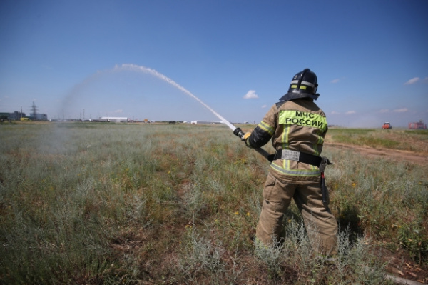 На территории Ростовской области ожидается чрезвычайная пожароопасность 