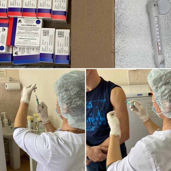 В Батайске началась вакцинация медработников от Covid-19